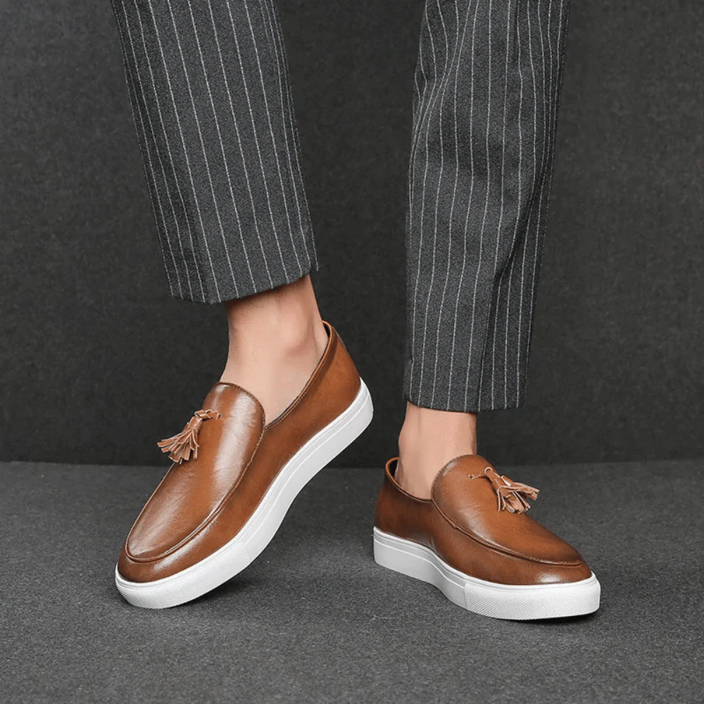 Men's Leather Moccasin Toulouse Verno