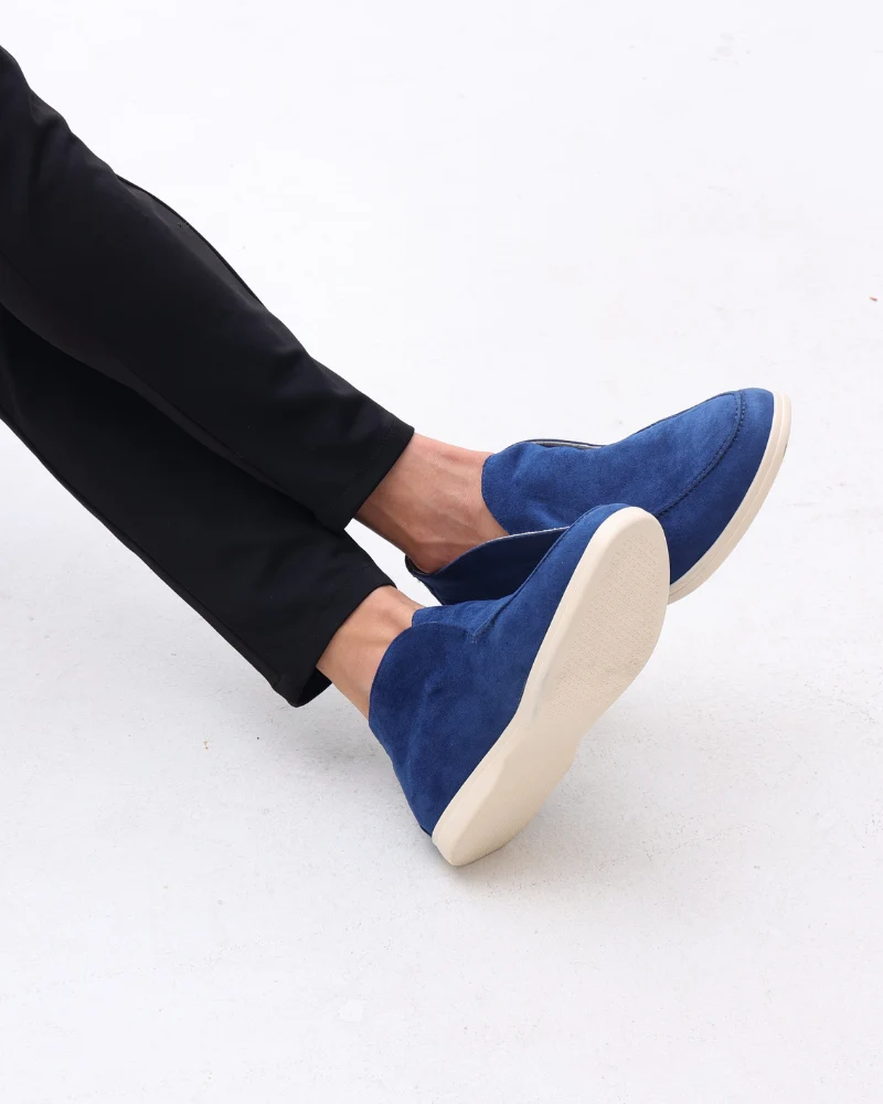 Suede Loafers