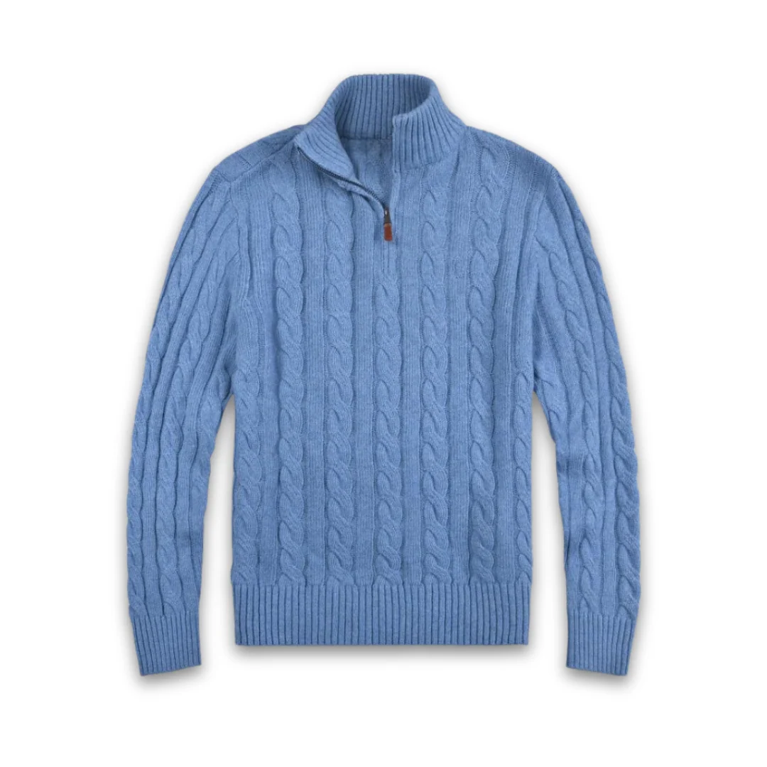 Half Zip Knit Pullover