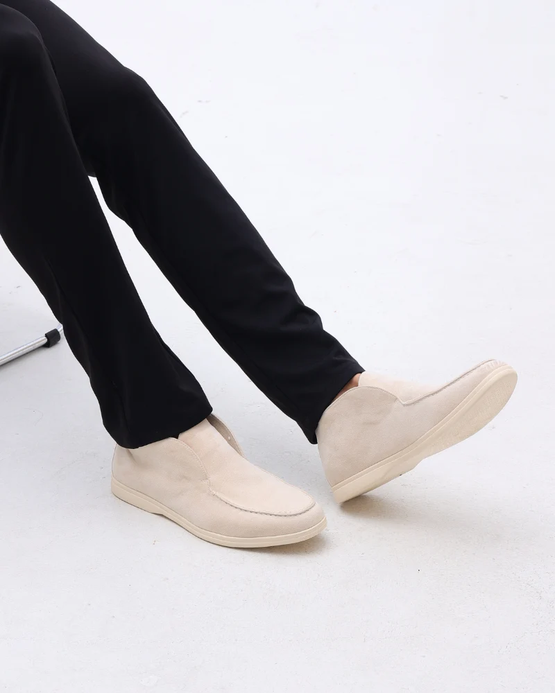 Suede Loafers