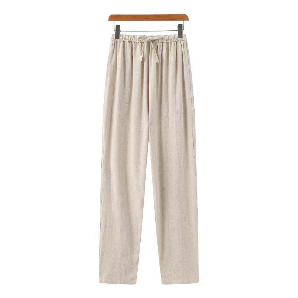 Relaxed Linen Trousers