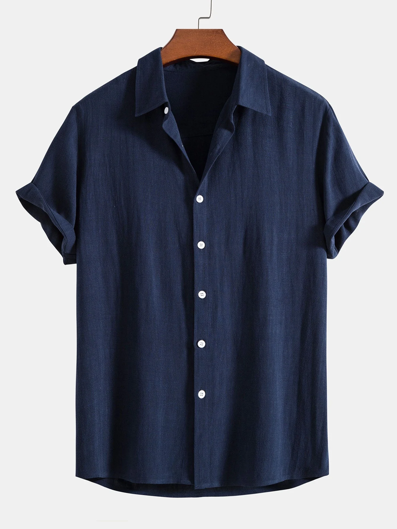 Short Sleeve Waffle Polo Set