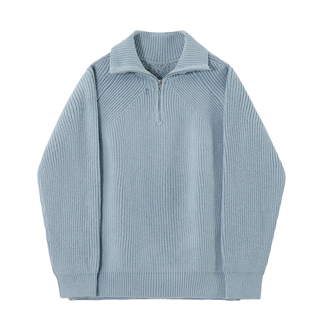 Quarter Zip Knit Jumper