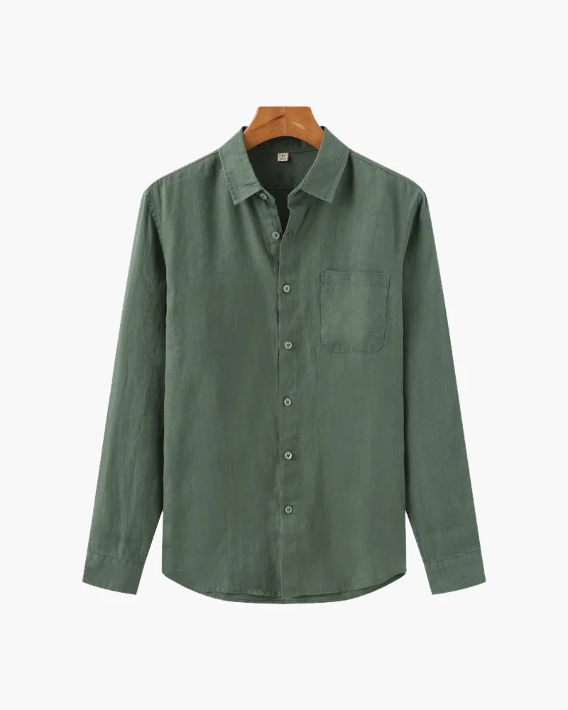 Linen Long Sleeve Shirt