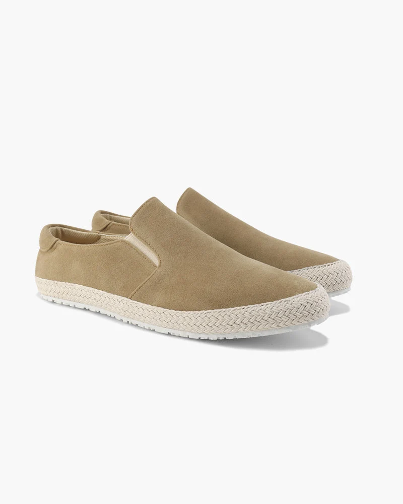 Silk Suede City Loafers