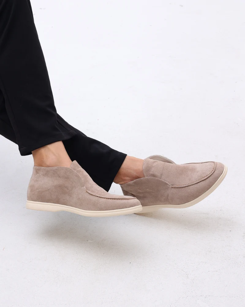 Suede Loafers