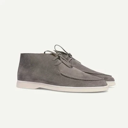 Lace-Up Suede Shoes