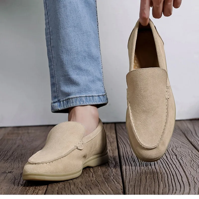 Classic Suede Loafers