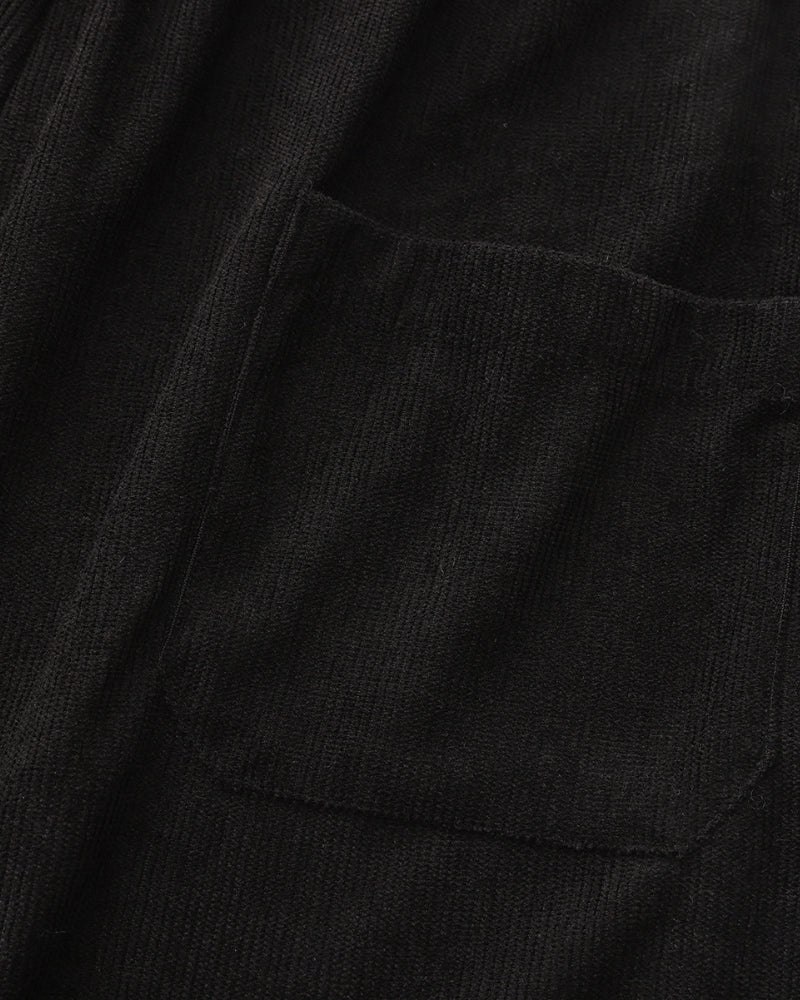 Corduroy Shirt and Shorts Set