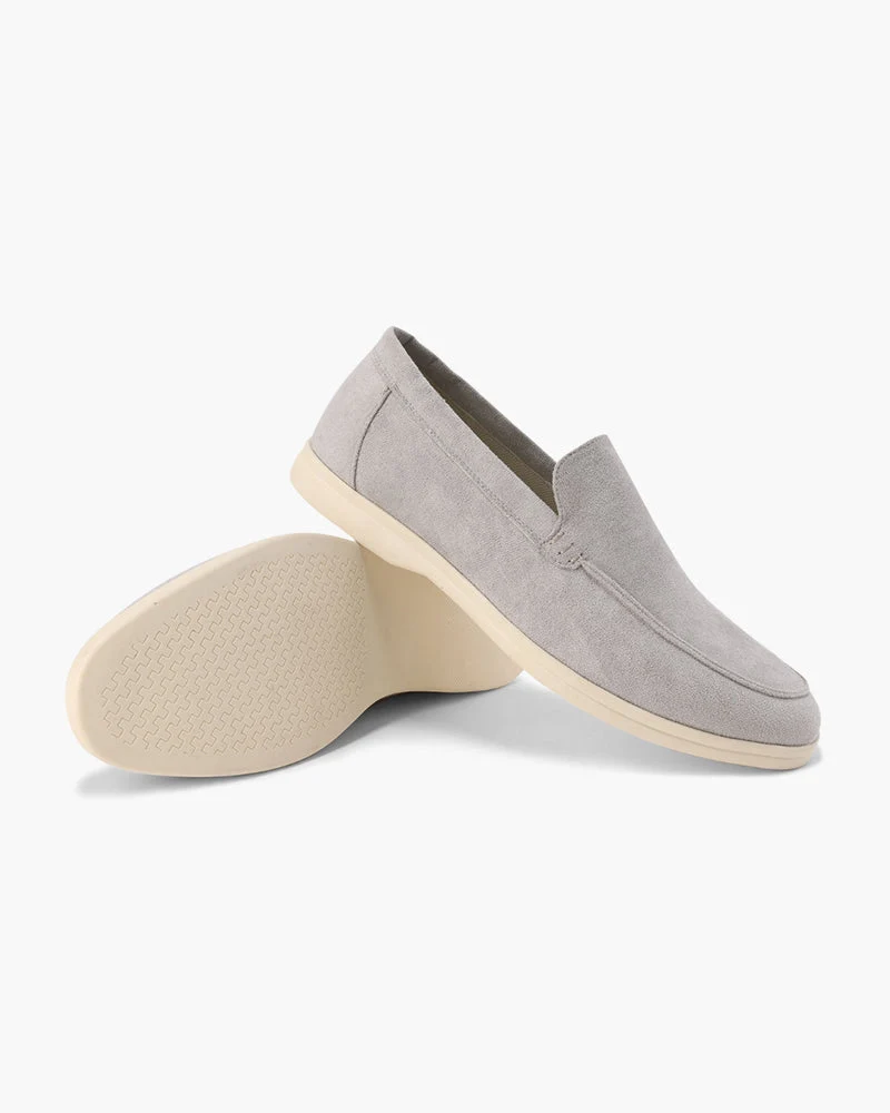 Suede Slip-On Loafers