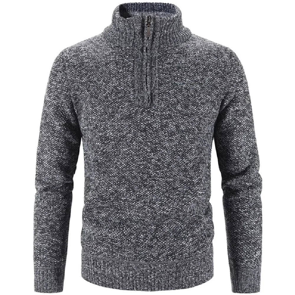 Half Zip Knit Jumper