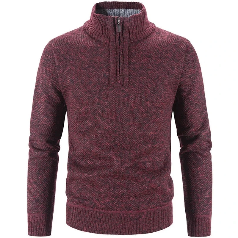 Half Zip Knit Jumper