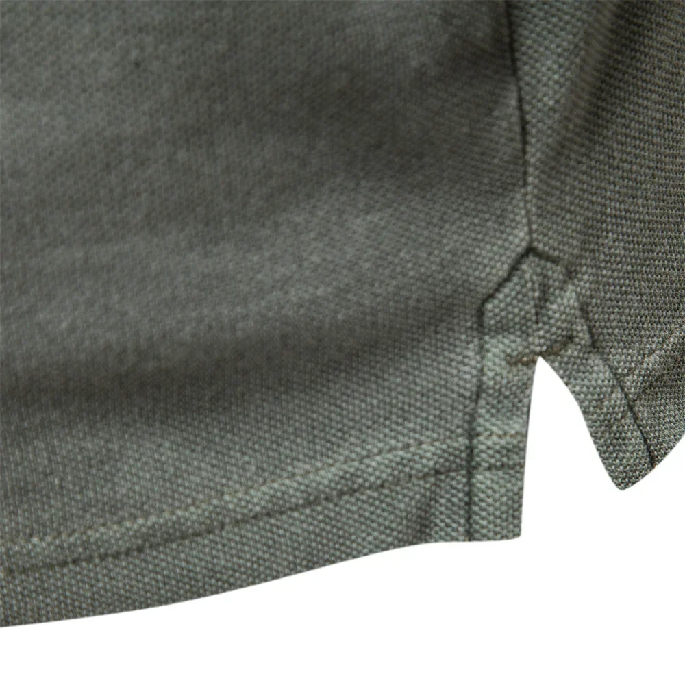 Cotton Button Polo