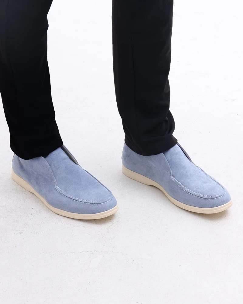 Suede Loafers