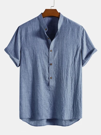 Short Sleeve Knit Polo Set