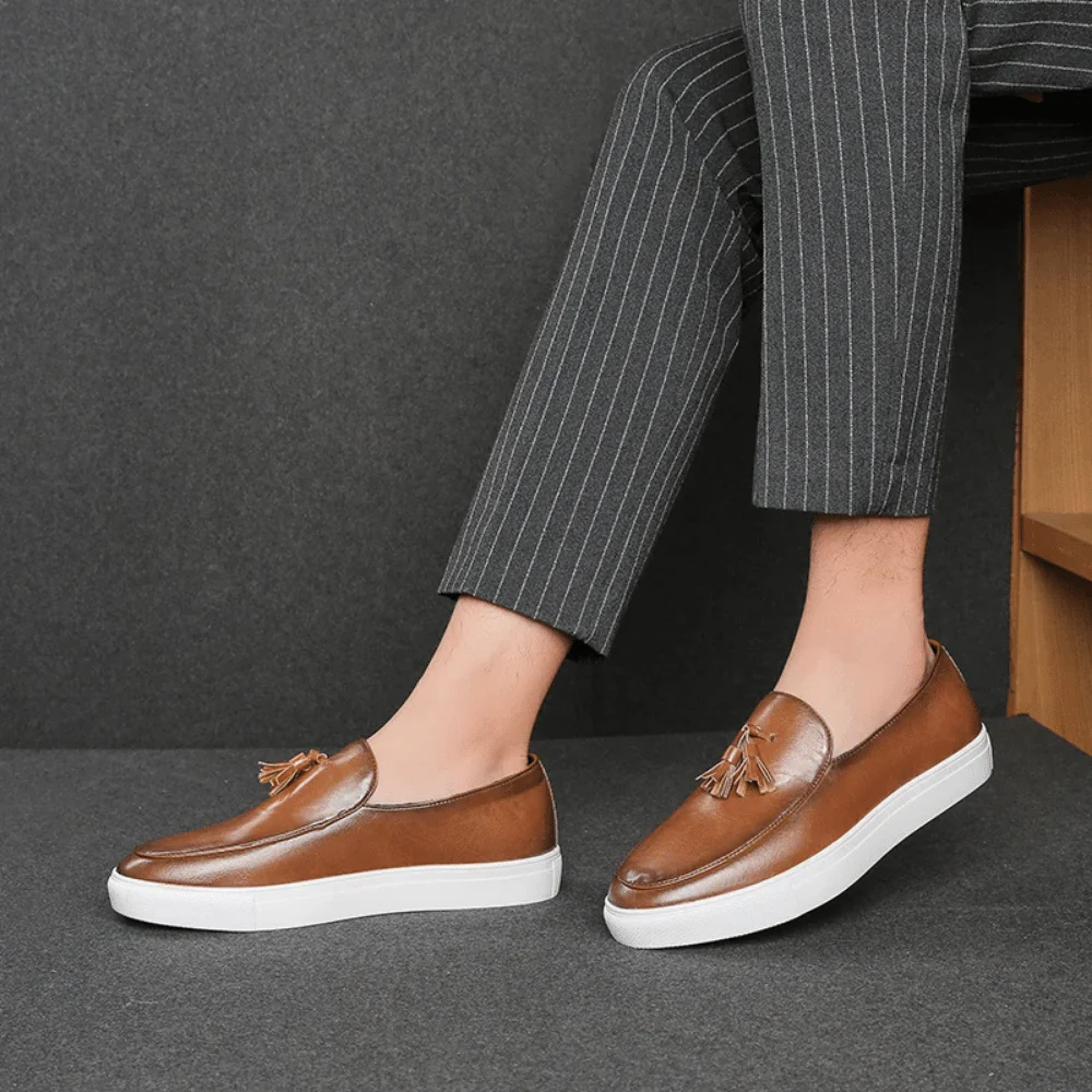 Men's Leather Moccasin Toulouse Verno