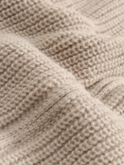 Zipped Knit Cardigan