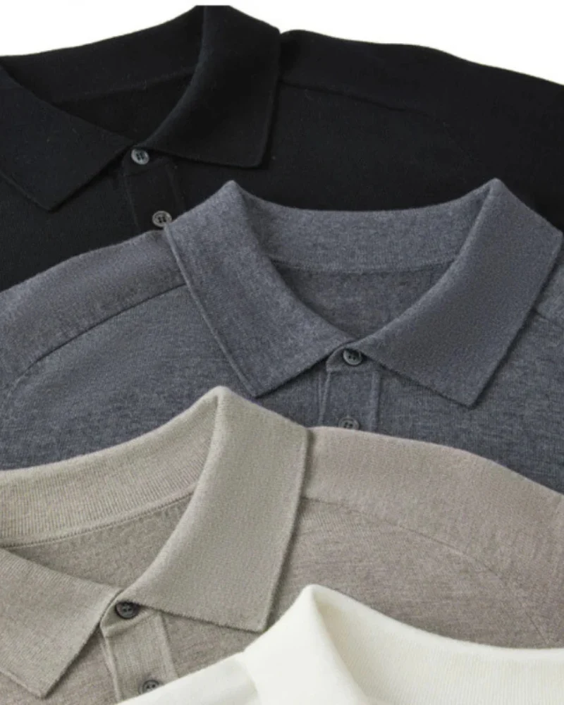 Premium Wool Polo Shirt