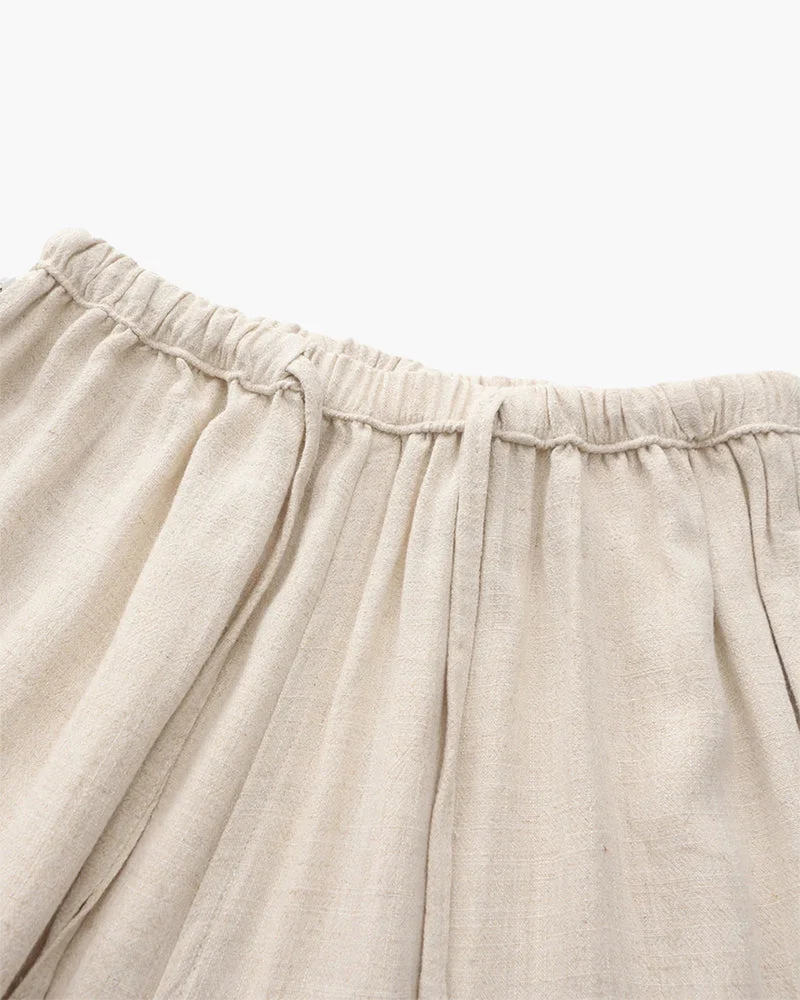 Monochrome Linen Co-ord Set