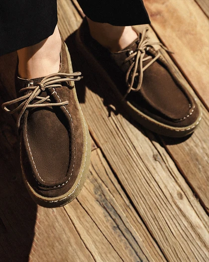 Premium Suede City Loafers