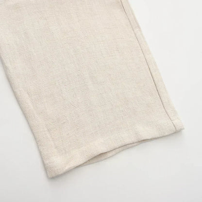 Slim Fit Linen Trousers