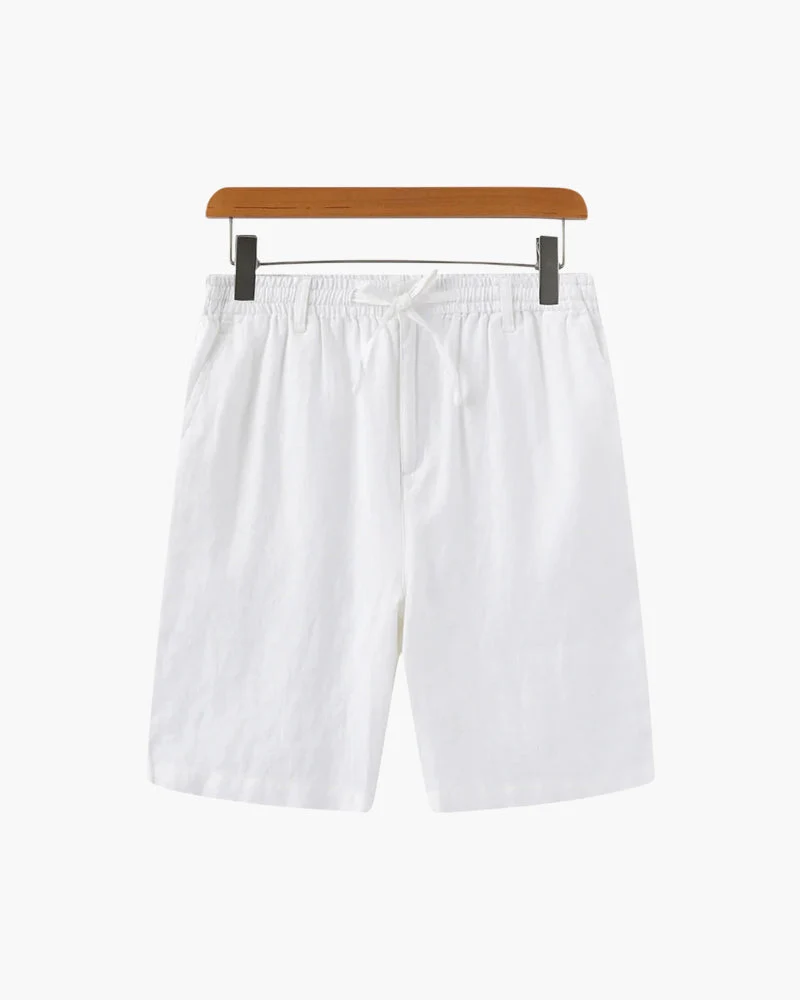 Linen Drawstring Shorts