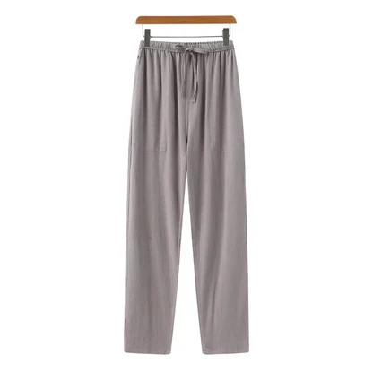 Slim Fit Linen Trousers