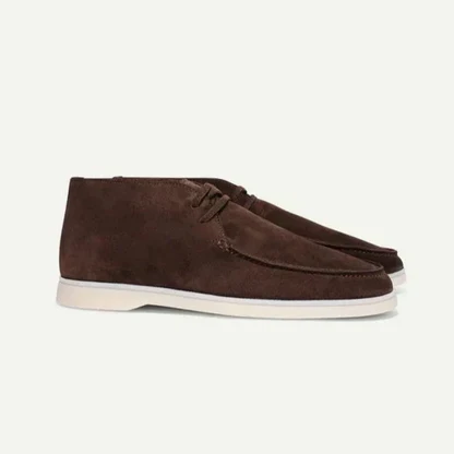 Lace-Up Suede Shoes