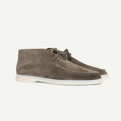 Lace-Up Suede Shoes
