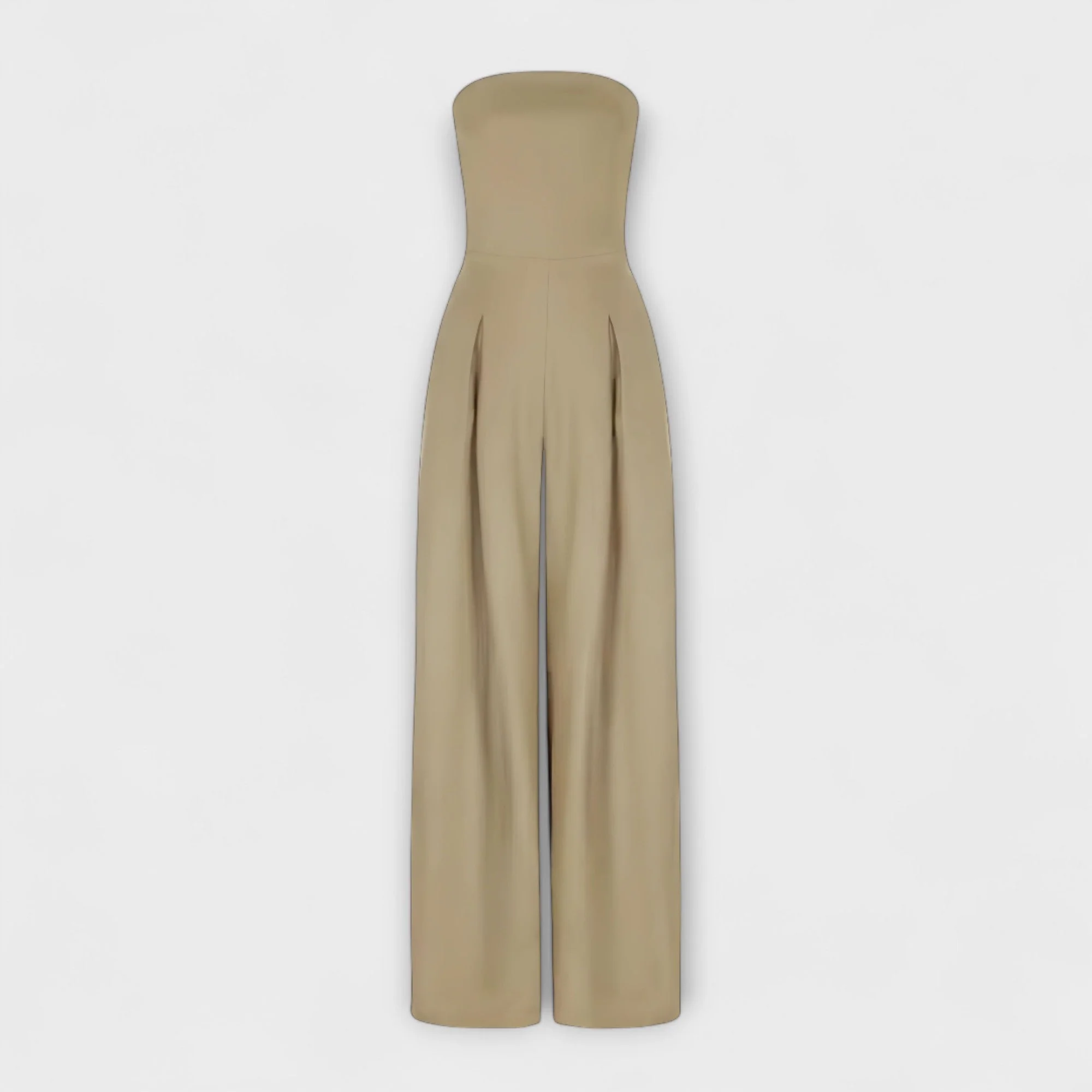 Amélie - Elegant Strapless Jumpsuit