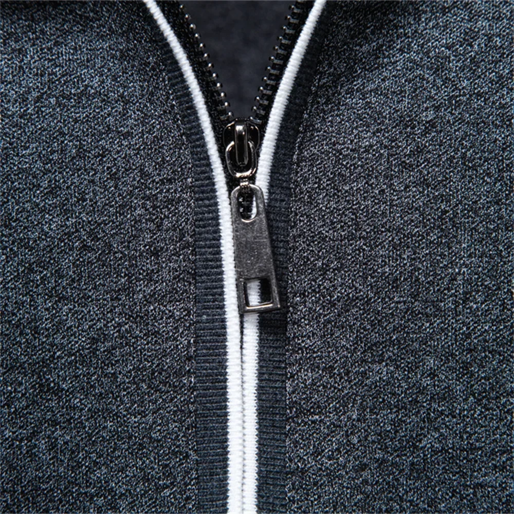 Zip Neck Cotton Polo