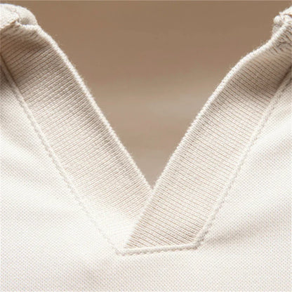 Breathable V-Neck Polo