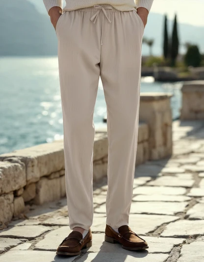 Relaxed Linen Trousers