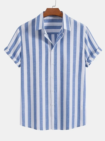 Short Sleeve Shirt And Trouser Set