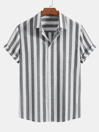 Short Sleeve Shirt And Trouser Set